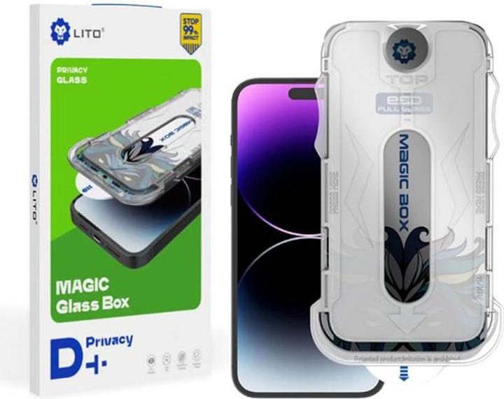 Lito - Magic Glass Box D+ Tools - iPhone 11 Pro Max - Privacy (1 Pezzo/i, Apple iPhone 11 Pro Max)