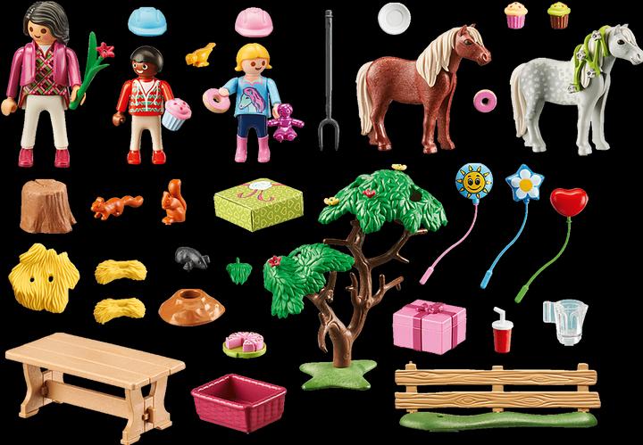 Produktbild Playmobil Kindergeburtstag auf dem Ponyhof (70997, Playmobil Country)