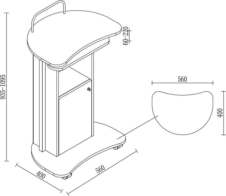 Actual product image VCM Komil (56 x 41 cm)