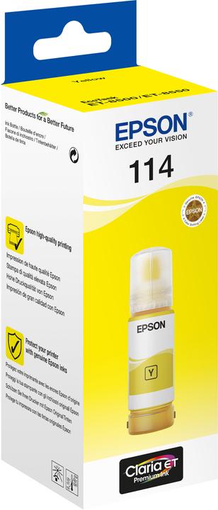 Produktbild Epson 114 EcoTank ink bottle (Y)