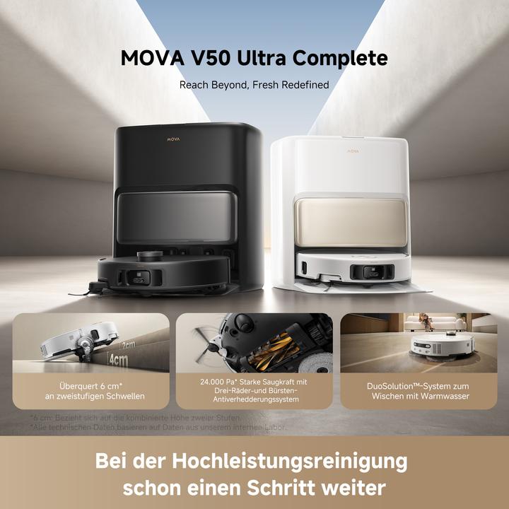 Image du produit Mova V50 Ultra Complete (Robot d'aspiration et de nettoyage)