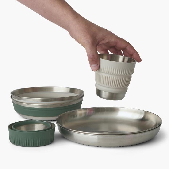 Image du produit Sea To Summit Detour Stainless Steel Collapsible Dinnerware Set