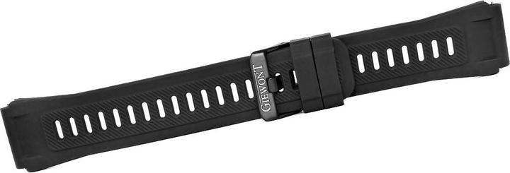 Actual product image Quartz Strap for Smartwatch Giewont GW430 Silicone Black GWP430-1 (Silicone)