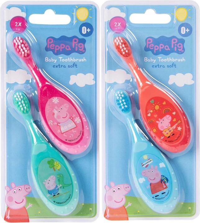 Actual product image Peppa Pig 2 pcs 2412 (Sonic toothbrush)