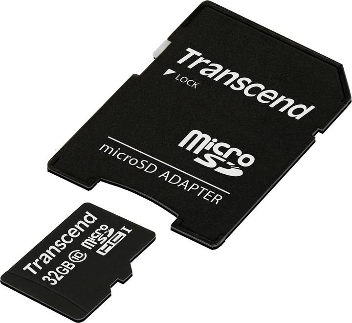 Produktbild Transcend microSDHC Card (32 GB, microSDHC, U1, UHS-I)