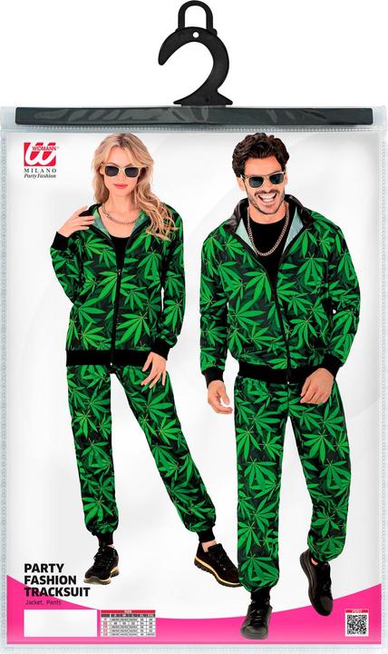 Produktbild Widmann Cannabis Trainingsanzug Unisex: Jacke Und Hose (M)