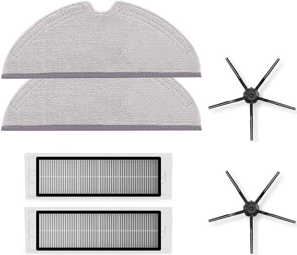Produktbild Roborock Zubehörset mit 2x Seitenbürste/ 2x Filter/ 2x Wisch-Mopp für S7