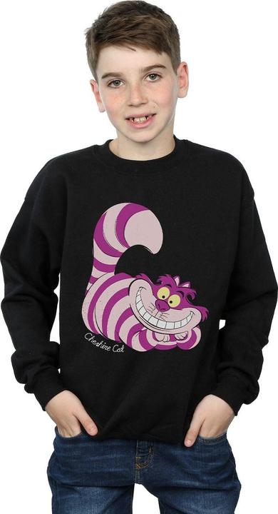 Actual product image Disney Boys Alice In Wonderland Cheshire Cat Sweatshirt (128)
