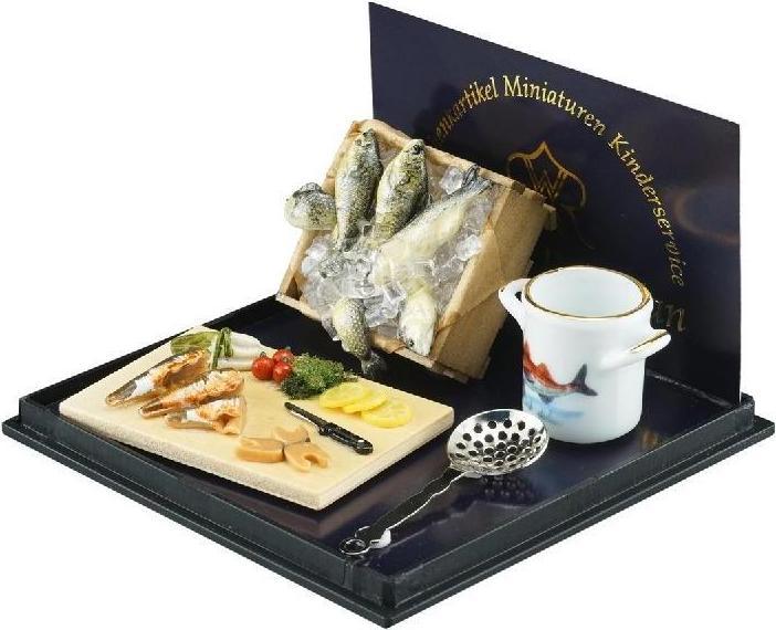 Immagine prodotto Reutter 001.487/7 - Zuppa di pesce Bouillabaisse, scala in miniatura 1:12 (8 x 8 x 5,5 cm)