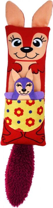 Immagine prodotto KONG Giocattolo per gatti Kickeroo Kangaroo 40 cm (Gatto di peluche)