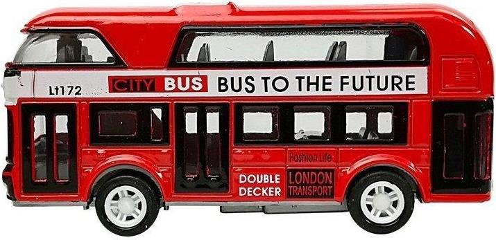 Produktbild Lean Toys Double-decker bus, 4 colors