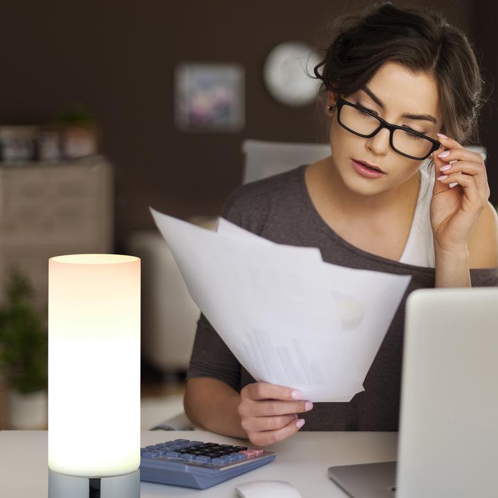 Produktbild Relaxdays Nachttischlampe (E14)