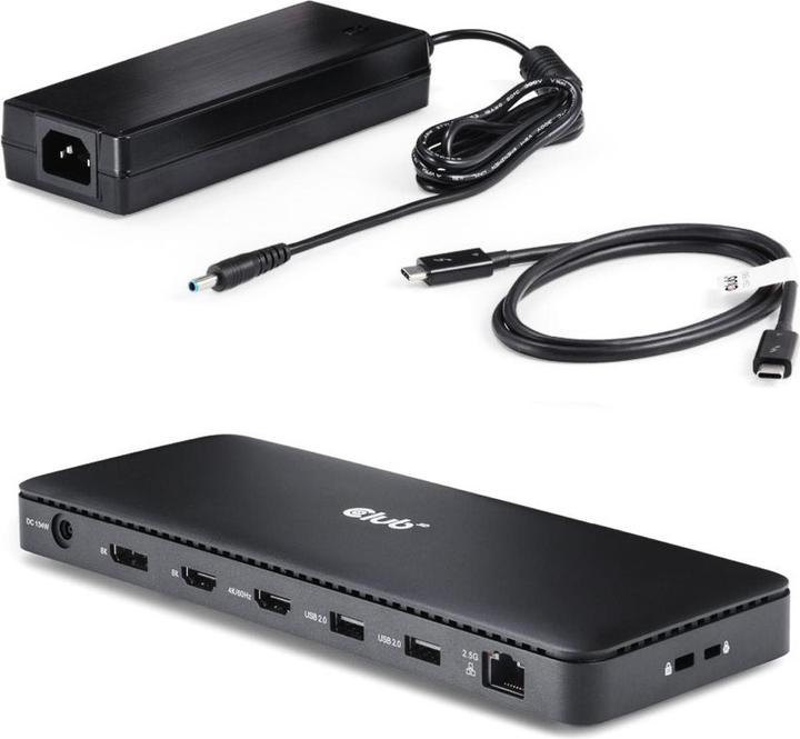 Produktbild Club 3D CSV-1582 (Thunderbolt, 11 Ports)