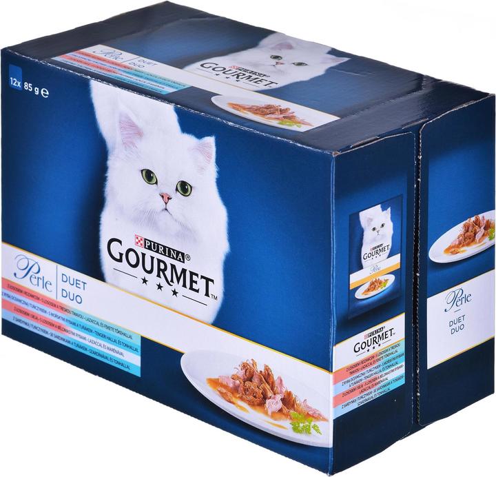 Image du produit Gourmet Perle Duo Fish Duet - katea wet food 12x85g (Senior, 12 pcs, 1020 g)