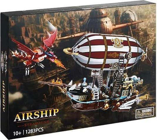 Actual product image Jie Star Steampunk Airship
