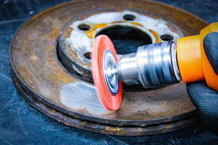 Produktbild BGS Nylonbürste 100 mm 6 mm Schaft (6 Mikrometer)