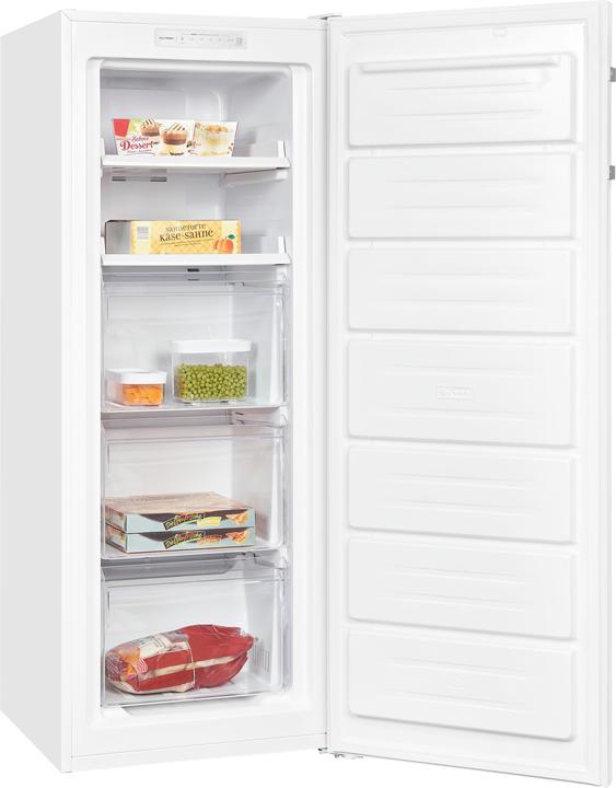 Actual product image Exquisit GS231-NF-H-040D white, freezer (freestanding) (Stand-alone, 161 l)