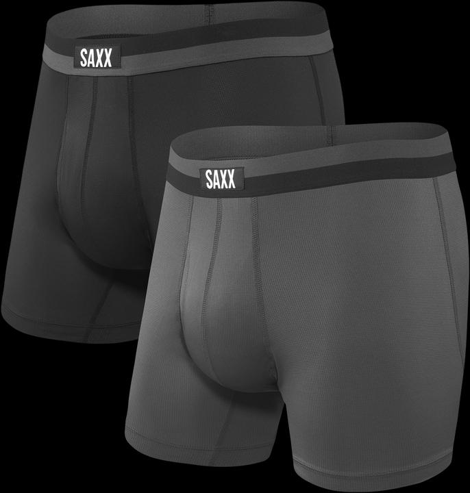 Actual product image SAXX Underwear Sport Mesh Bb Fly 2pk (S)