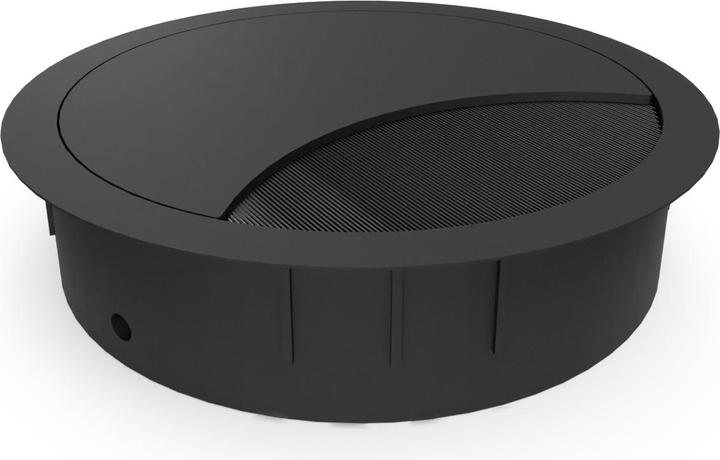 Actual product image BMB Cable entry EXIT R Zamak black Inlet Ø 80 mm (Cable hole, 9 cm)