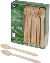 Productafbeelding Papstar Frietjes vorken hout puur (1000 x)