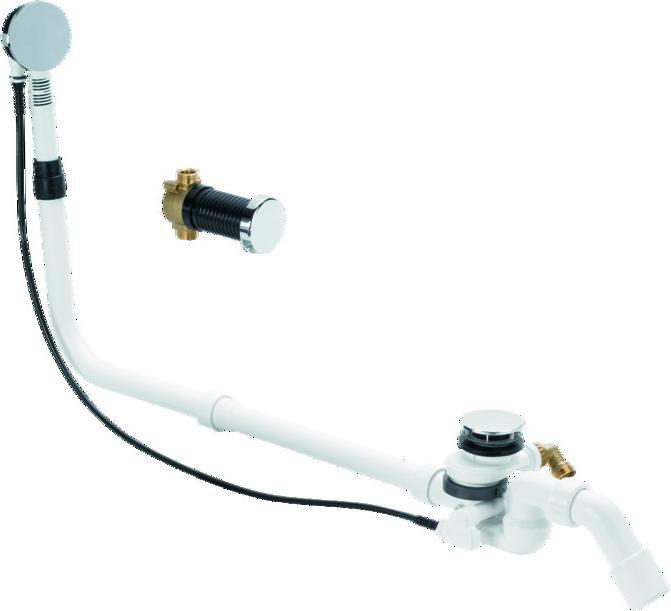 Bette Bedte spring infeed Silhouette M5, 52mm, chrome (55 cm, 8 cm)