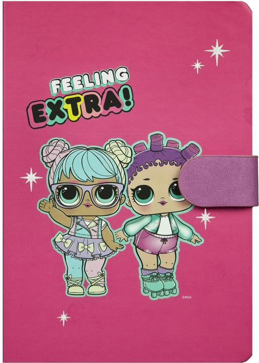 Image du produit Undercover Carnet de notes LOL Surprise 80 feuilles (18 x 12,5 cm, À rayures, Couverture rigide)