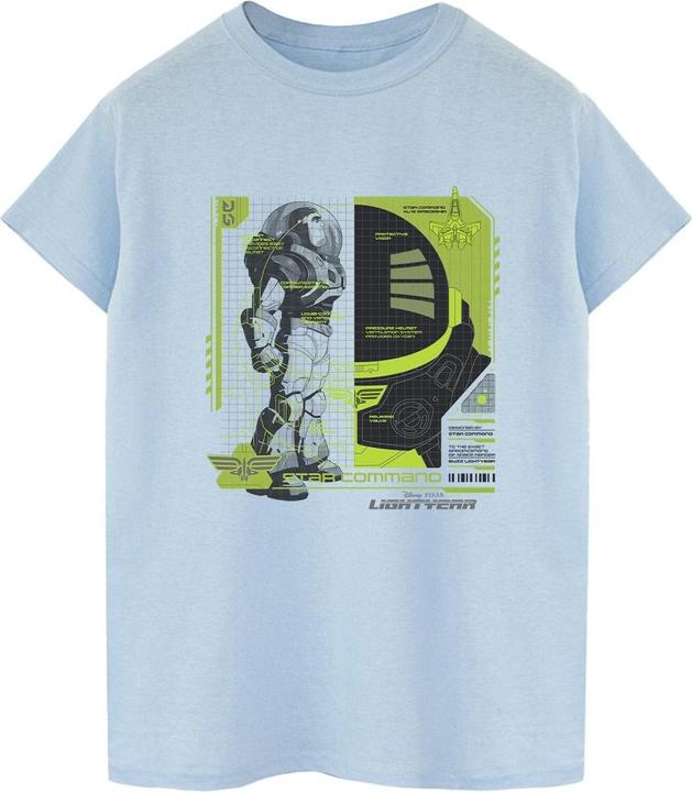 Actual product image Disney Mens Lightyear Buzz Tech Panel T-Shirt (L)