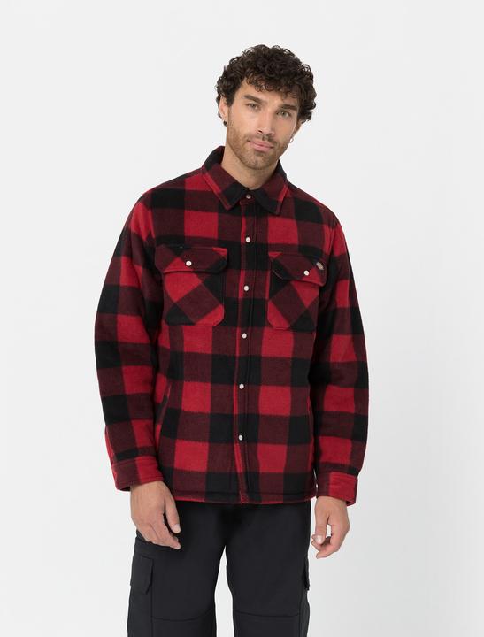Actual product image Portland red/black thermal shirt, size 2XL (XXL)