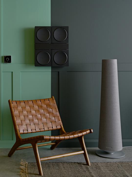 Image du produit Flexson Support mural pour 4x Sonos Connect:AMP (1 pièce, Installation murale)