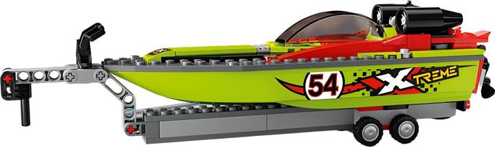 Immagine prodotto LEGO Trasportatore di barche da corsa (60254, LEGO City)