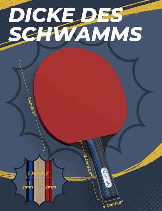 Produktbild Glymnis Tischtennis Set