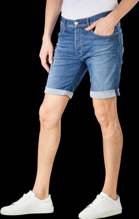 Actual product image Replay RBJ Denim Shorts Light Blue (W32)