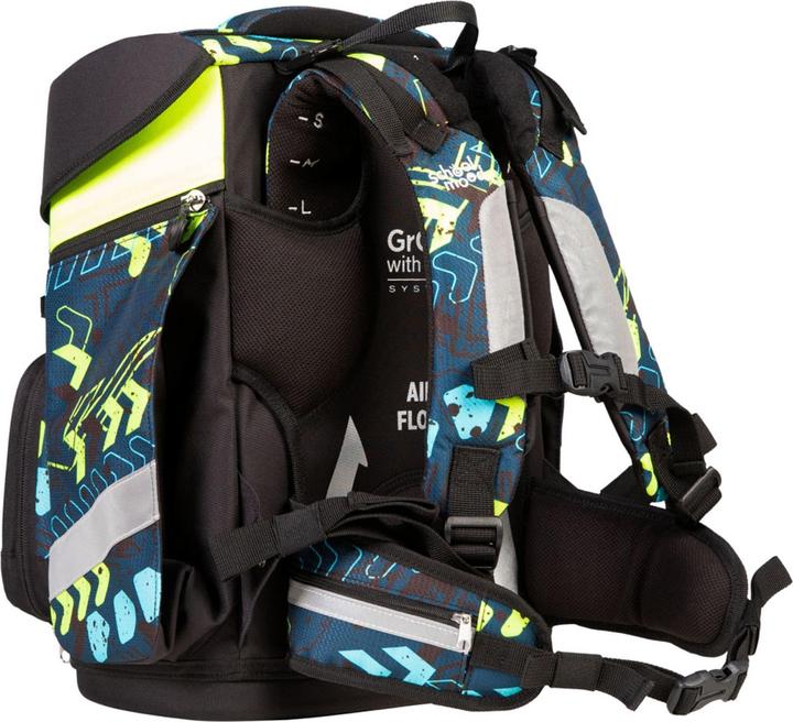 Immagine prodotto School-Mood Champion Maxx Pro Mila, set di zaini per la scuola da 7 pezzi (22 l)