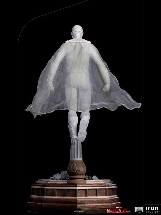 Actual product image Iron Studios WandaVision statuette Legacy Replica 1/4 White Vision 70 cm