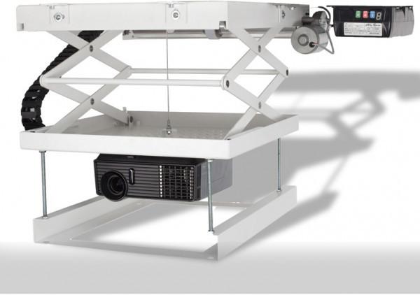 Actual product image DSS Projector Lift, ceiling mount, white, metal (Ceiling)
