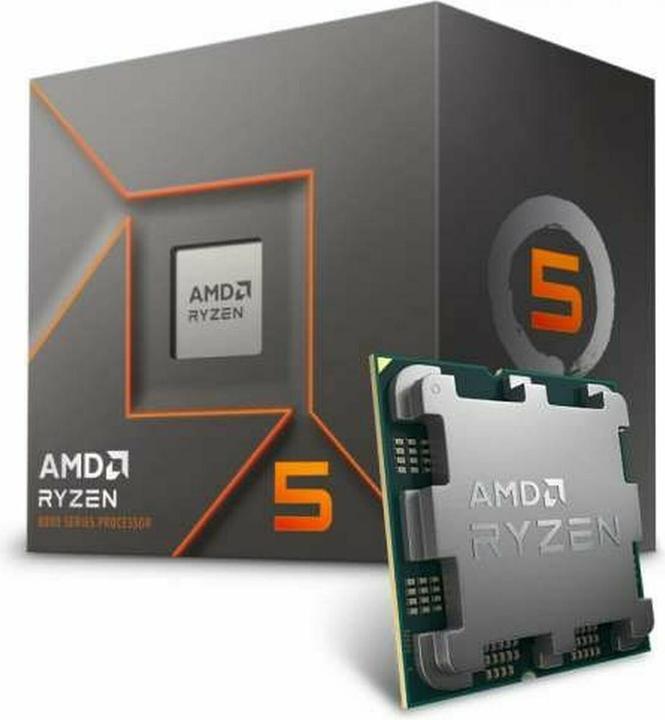 Actual product image AMD Ryzen 5 8400F (AM5, 4.20 GHz, 6 -Core)