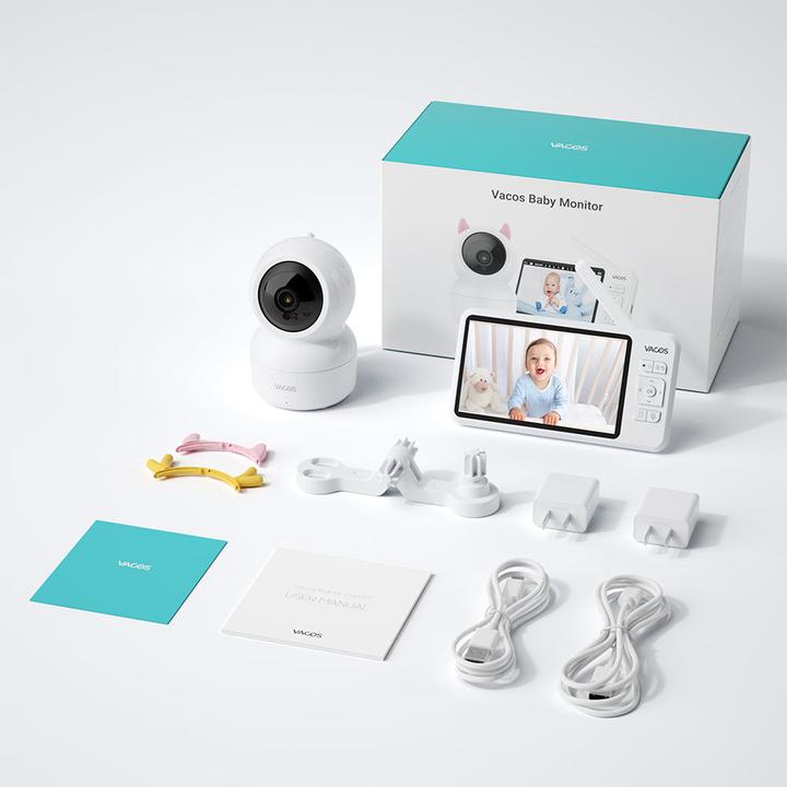 Produktbild Vacos Babyphone (Babyphone mit Kamera, 305 m)