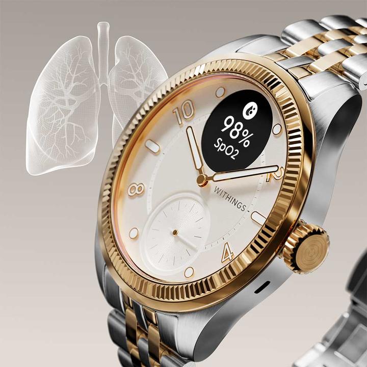 Actual product image Withings Scanwatch Nova Brilliant Gold (39 mm)