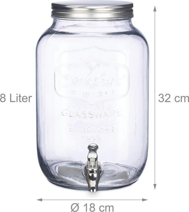 Actual product image Relaxdays Getränkespender