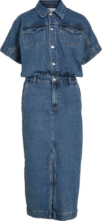 Rouge Edit Midi Jeanskleid
