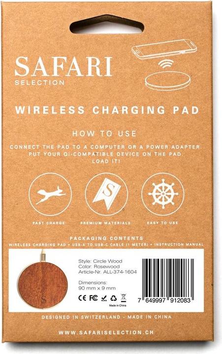 Actual product image Safari Selection Circle Wood (10 W)