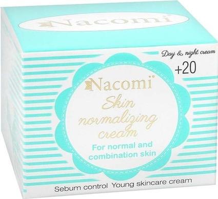 Image du produit Nacomi NACOMI Silk Normalizing Cream krem normalizujacy 20+ na dzień i na noc 50ml (50 ml, Crème 24h)