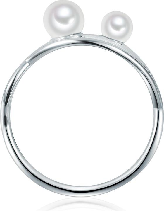 Produktbild Lulu & Jane Messing Muschelkernperle silber - 33402 (52)