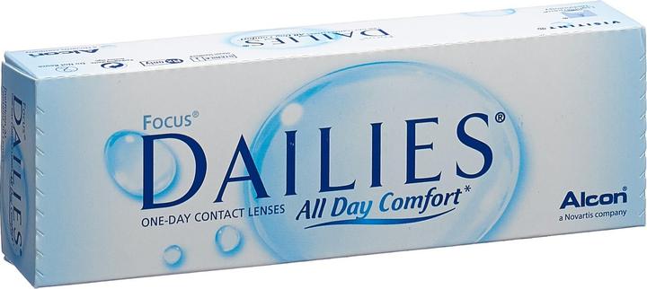 Actual product image Dailies All Day Comfort, spherical (30 Piece, Daily lens, Spherical)