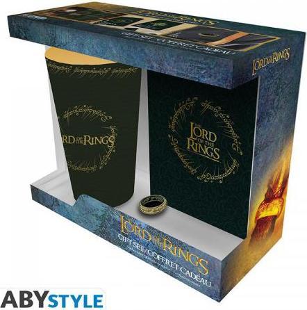 Actual product image ABYstyle Lord of the Rings GiftSet Bicchiere/Badge/Notebook The Ring