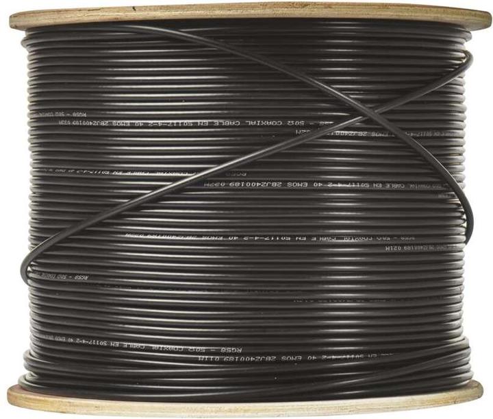 Produktbild Emos Koaxialkabel RG58U, 500m (Antennendose)
