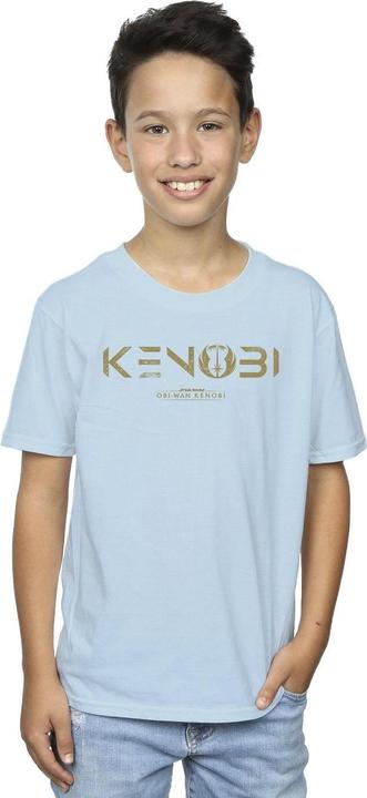 Actual product image Star Wars Boys Obi-Wan Kenobi Logo T-Shirt (152, 158)