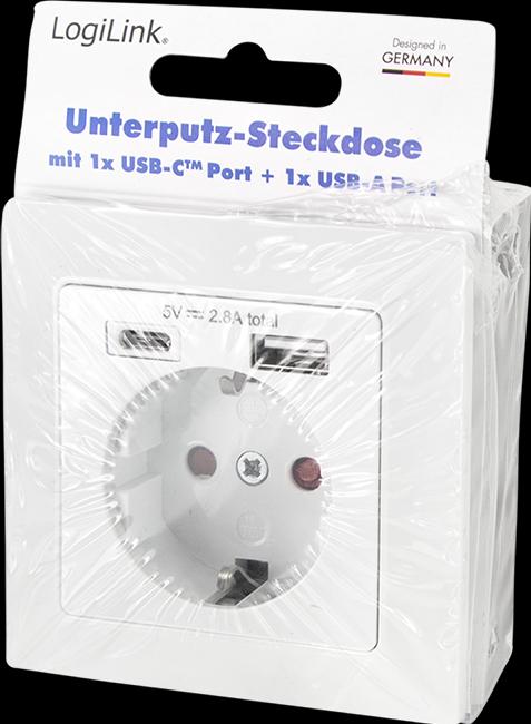Produktbild LogiLink Unterputz-Steckdose