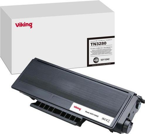 Actual product image Viking Toner cartridge TN3280 Compatible Brother TN-3280 Black (FC)