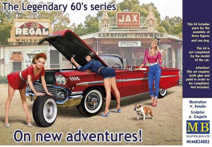Image du produit Master Box La série légendaire des années 60. On new adventures!